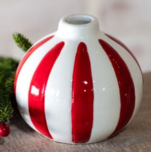 Load image into Gallery viewer, Red &amp; White Dolomite Vase
