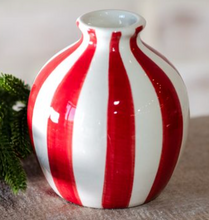 Load image into Gallery viewer, Red &amp; White Dolomite Vase
