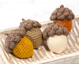 Knit Acorns