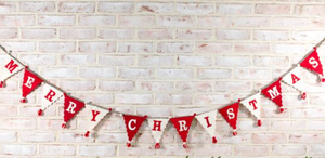 Felt Merry Christmas Garland