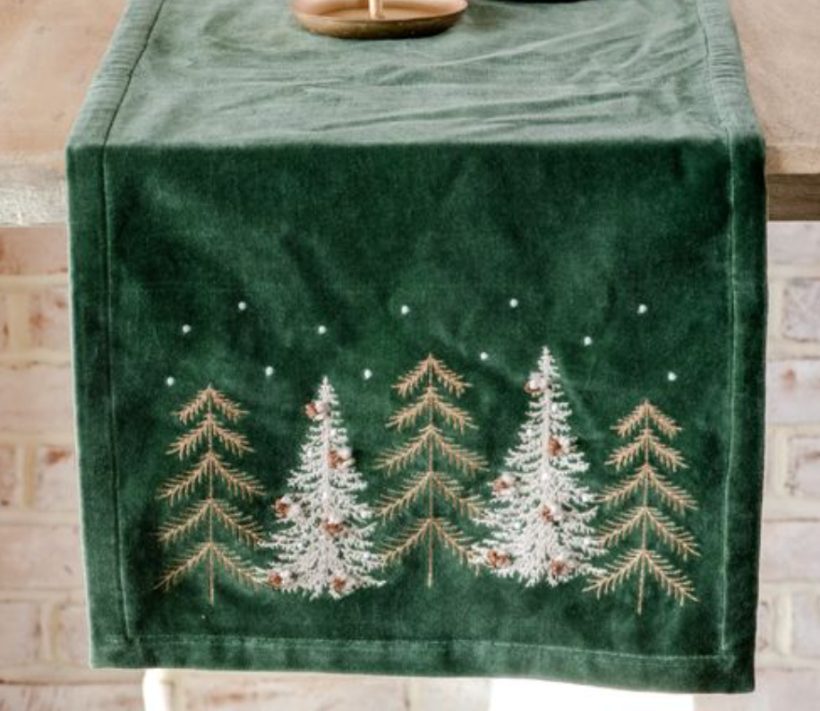 Velvet Pines Table Runner