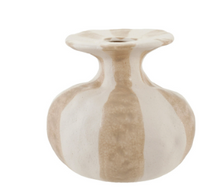 Load image into Gallery viewer, Organic Shaped Striped Vase
