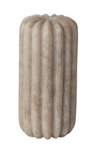 Load image into Gallery viewer, Marble Fluted Taper Holder
