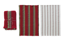 Load image into Gallery viewer, Tea Towels &amp; Mango Wood Cheese/Serving Board
