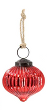 Load image into Gallery viewer, Small Ruby Red Glass Ornaments
