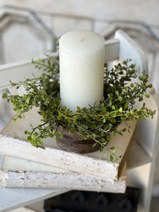 Baby's Grass Candle Ring
