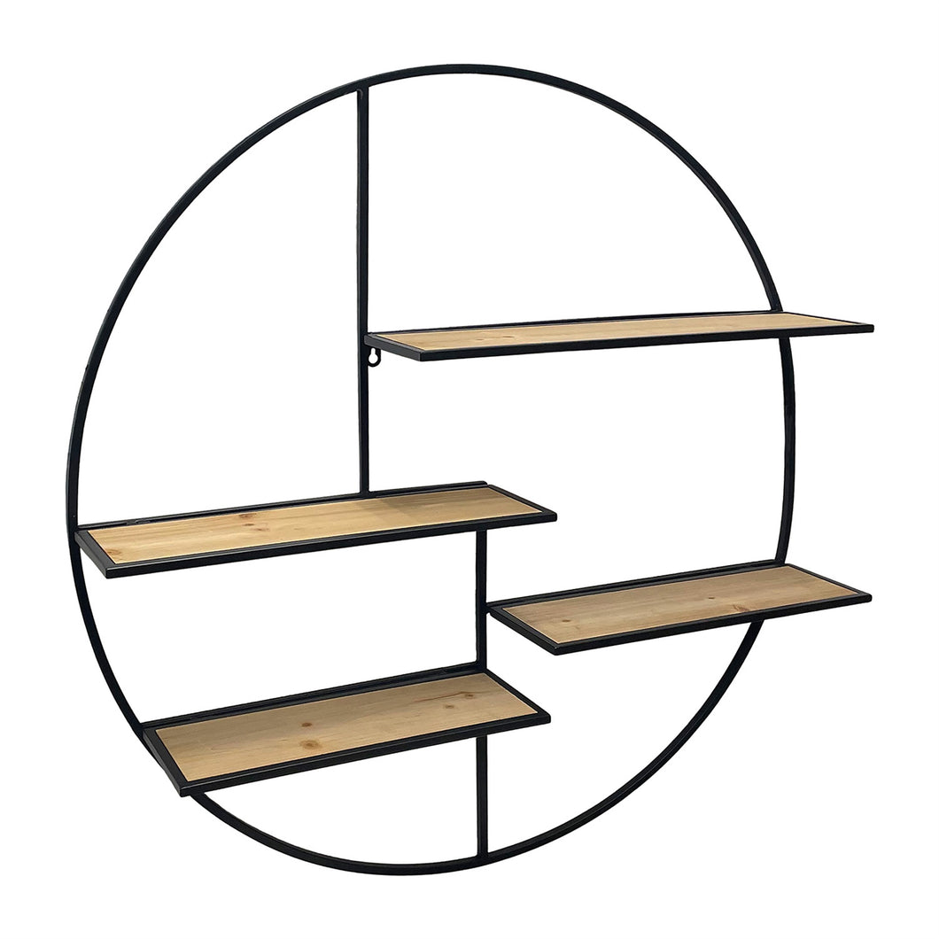 Multi-Level Round Shelf