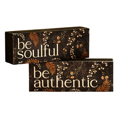 Timeless Flower and Fern Mini Blocks