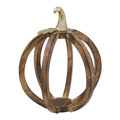 Dark Mango 3D Pumpkin Candle Holder