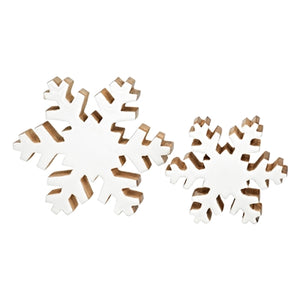 Wood Snowflakes