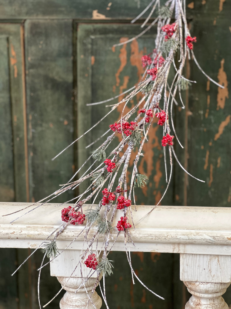 Birchwood Berry & Pine Garland
