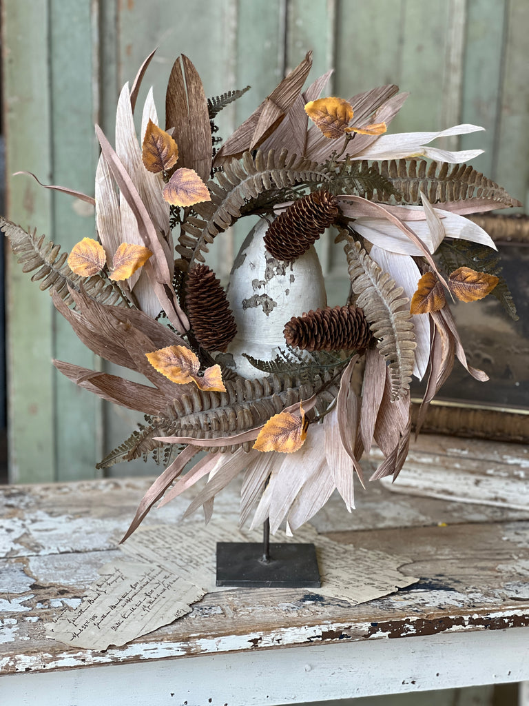 Quitman Husk Candle Ring