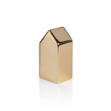 Load image into Gallery viewer, Decorative Ceramic House - Gold
