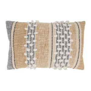 Cozy Weave Stripe Throw Pillow