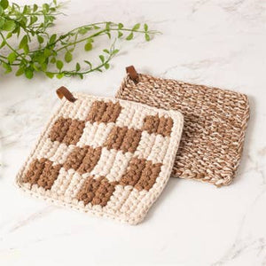 Knitted Pot Holder