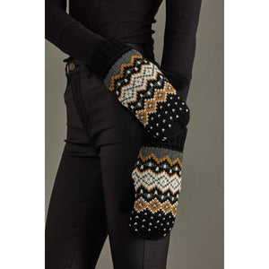 Patterned Mittens