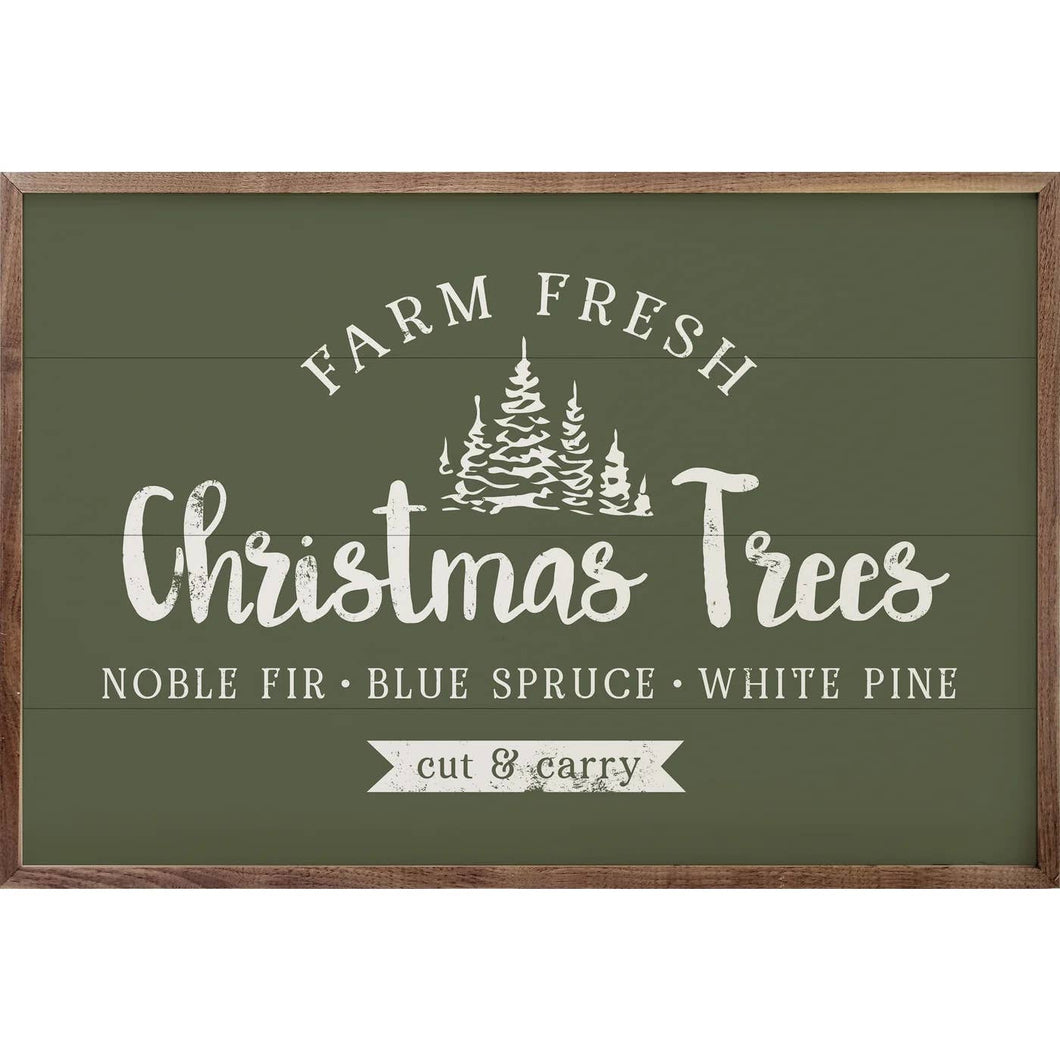 Christmas Trees Cut And Carry Wall Art