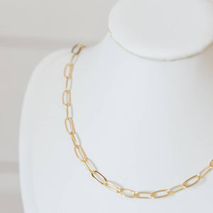 Karleigh Paperclip Necklace