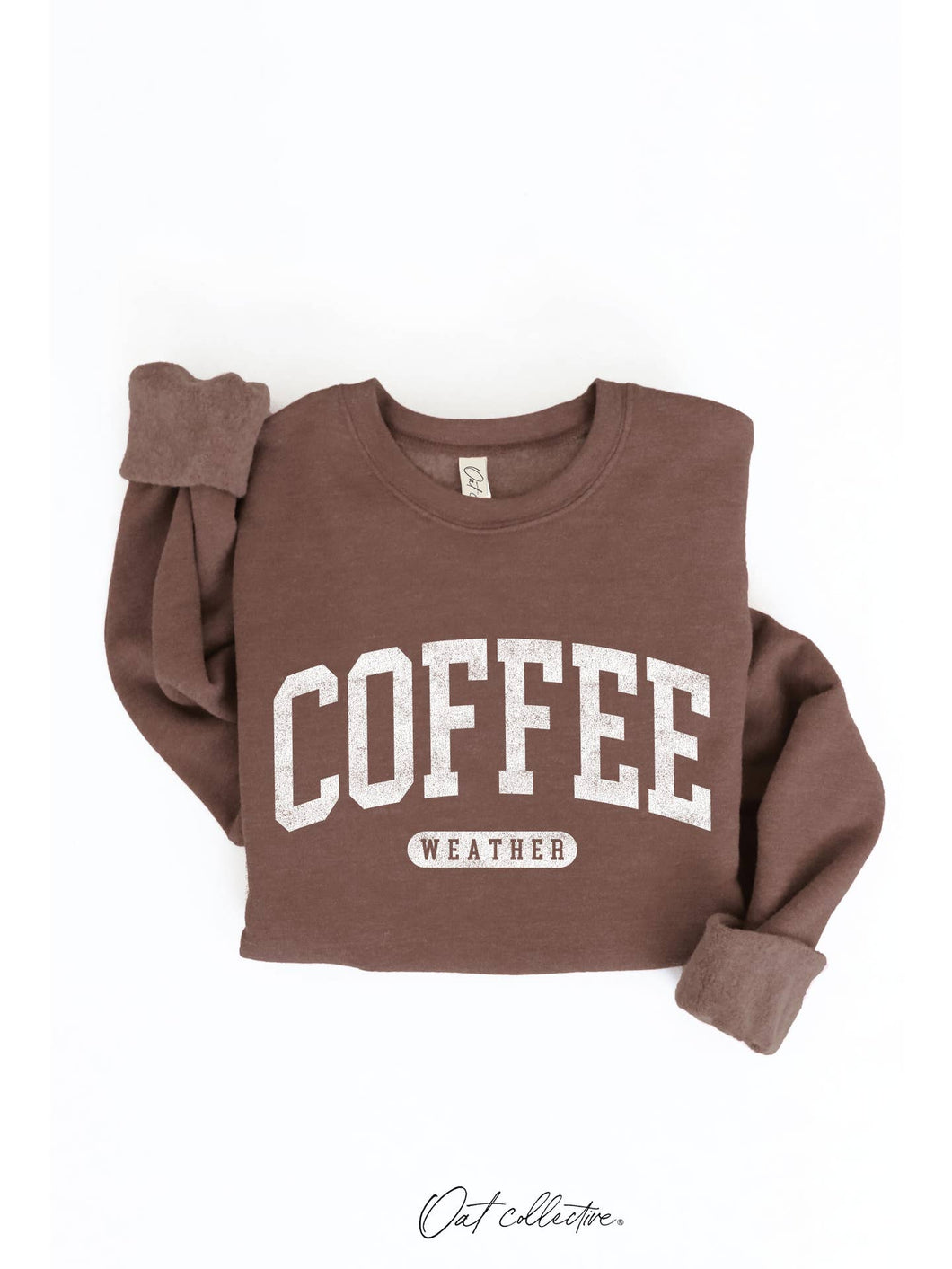 Coffee Weather Graphic Sweatshirt