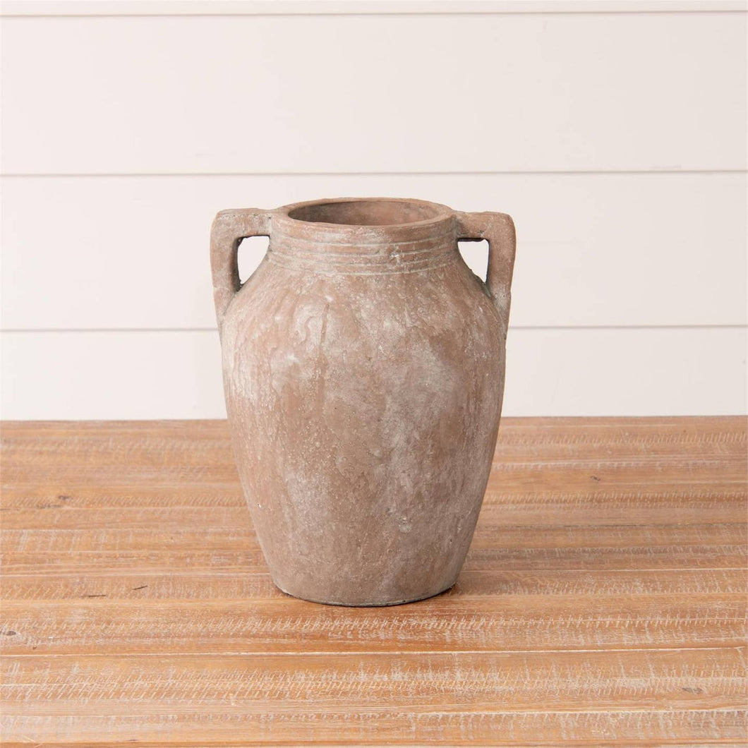 Terra Cotta Washed Vase