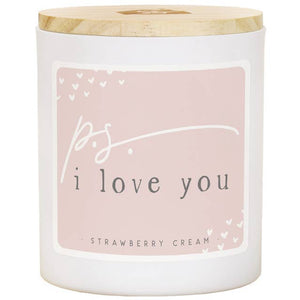 Strawberry Cream Scented Candles
