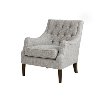 Diamond Tufted Vintage Lounge Chair