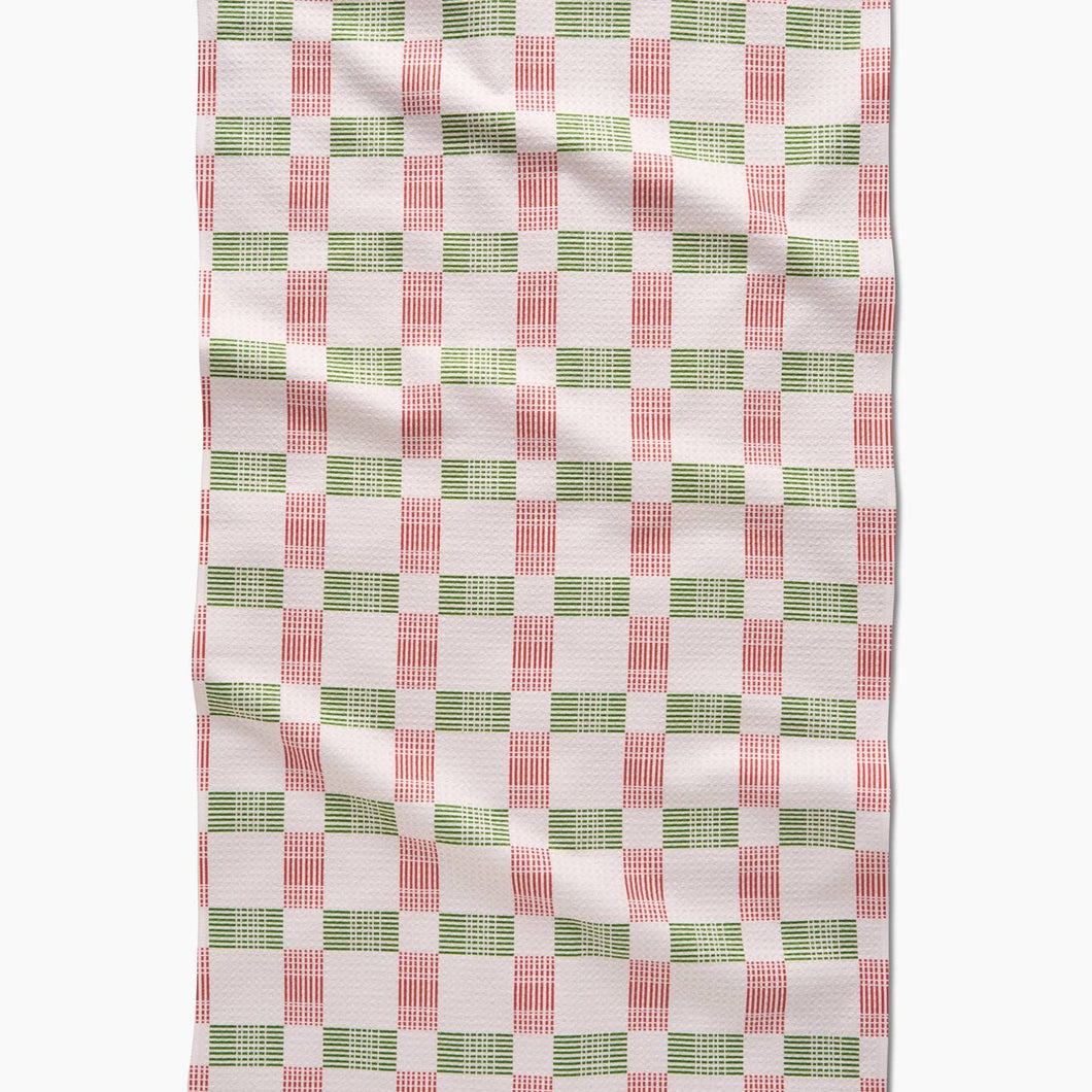Holiday Geometry Kitchen & Dish Towels