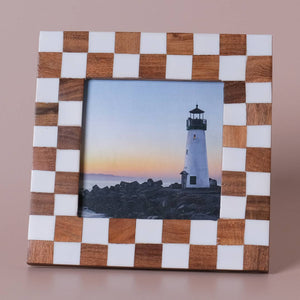 Checkered Photo Frame