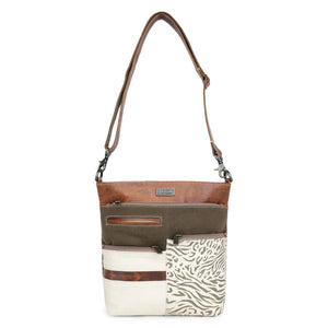 Alabaster & Umber Crossbody Bag