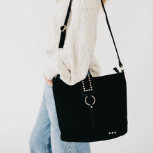 Load image into Gallery viewer, Rosemary Suede Bucket Bag
