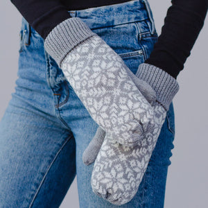 Patterned Mittens