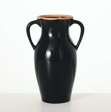 Load image into Gallery viewer, Natural Rimmed Vase with Handles
