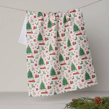 Load image into Gallery viewer, Holiday Geometry Towels
