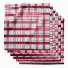 Load image into Gallery viewer, Holiday Geometry Cloth Napkins
