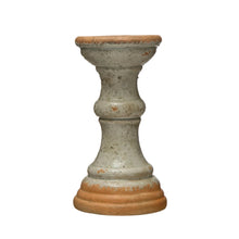Load image into Gallery viewer, Mint Terracotta Pillar Holder
