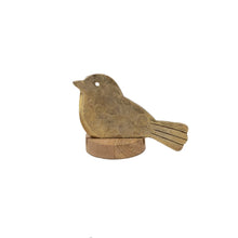 Load image into Gallery viewer, Metal Bird Shaped Cheese Knife with Mango Wood Stand
