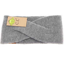Load image into Gallery viewer, Soft Crossed C.C Eco-Friendly Fashion Headband
