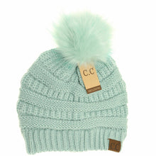 Load image into Gallery viewer, Classic Fur Pom Hat
