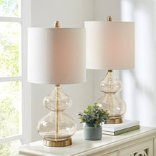 Load image into Gallery viewer, Clear Glass Base Table Lamps
