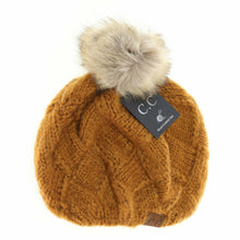 Load image into Gallery viewer, Basket Weaved Knitted C.C Beret
