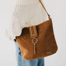 Load image into Gallery viewer, Rosemary Suede Bucket Bag
