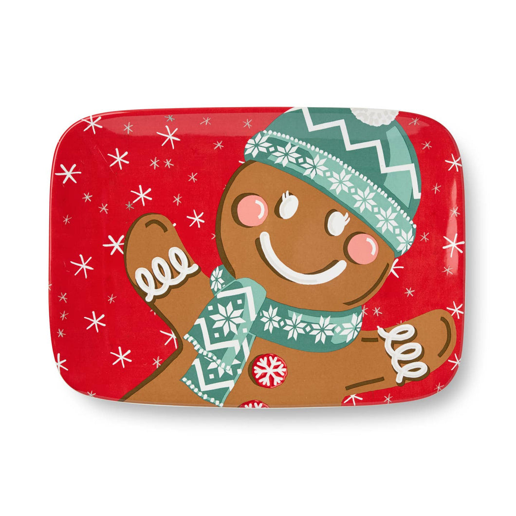 Christmas Whimsy Rectangular Platter