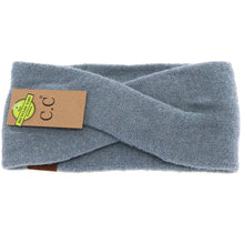 Load image into Gallery viewer, Soft Crossed C.C Eco-Friendly Fashion Headband
