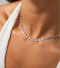 Load image into Gallery viewer, Gianna Disc Necklace | Silver
