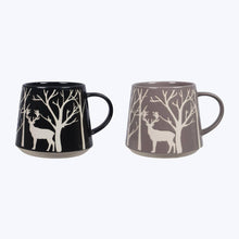 Load image into Gallery viewer, Stoneware Deer Mug
