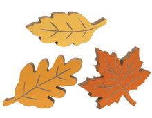 Load image into Gallery viewer, Carved Wooden Carved Leaves
