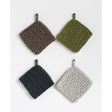Load image into Gallery viewer, Cotton Crochet Pot Holder
