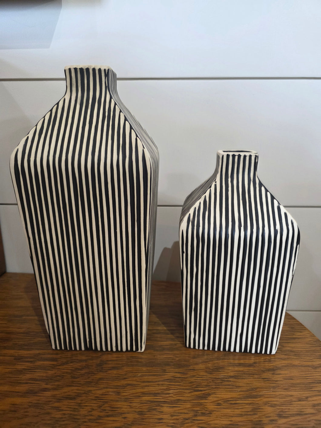 Line Square Vase