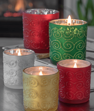 Load image into Gallery viewer, Swan Creek Holiday Shimmering Candle Collection
