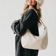 Load image into Gallery viewer, Sienna Slouchy Woven Shoulder Bag
